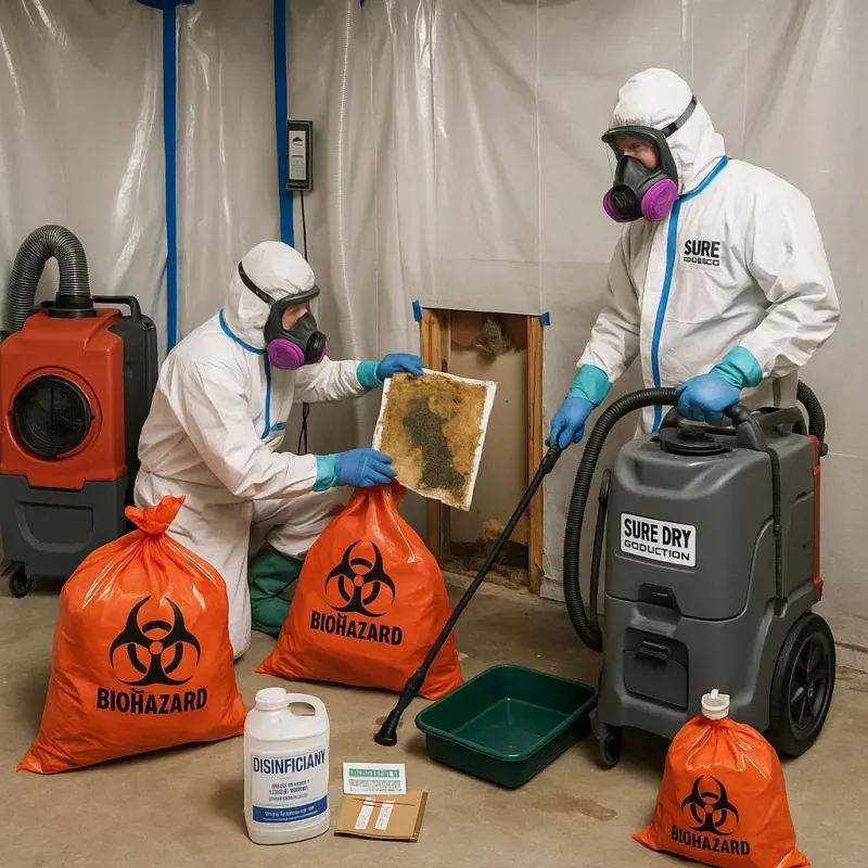 Contaminated Water Handling Protocols process in Ola, AR